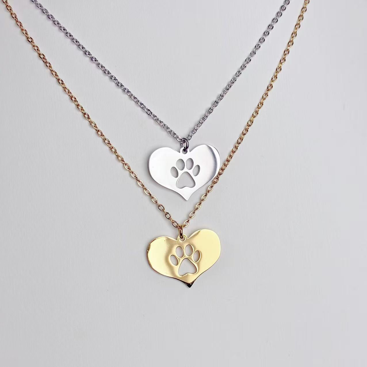 Collana “Cuore&Paw” – Dolcezza e Legame Infinito