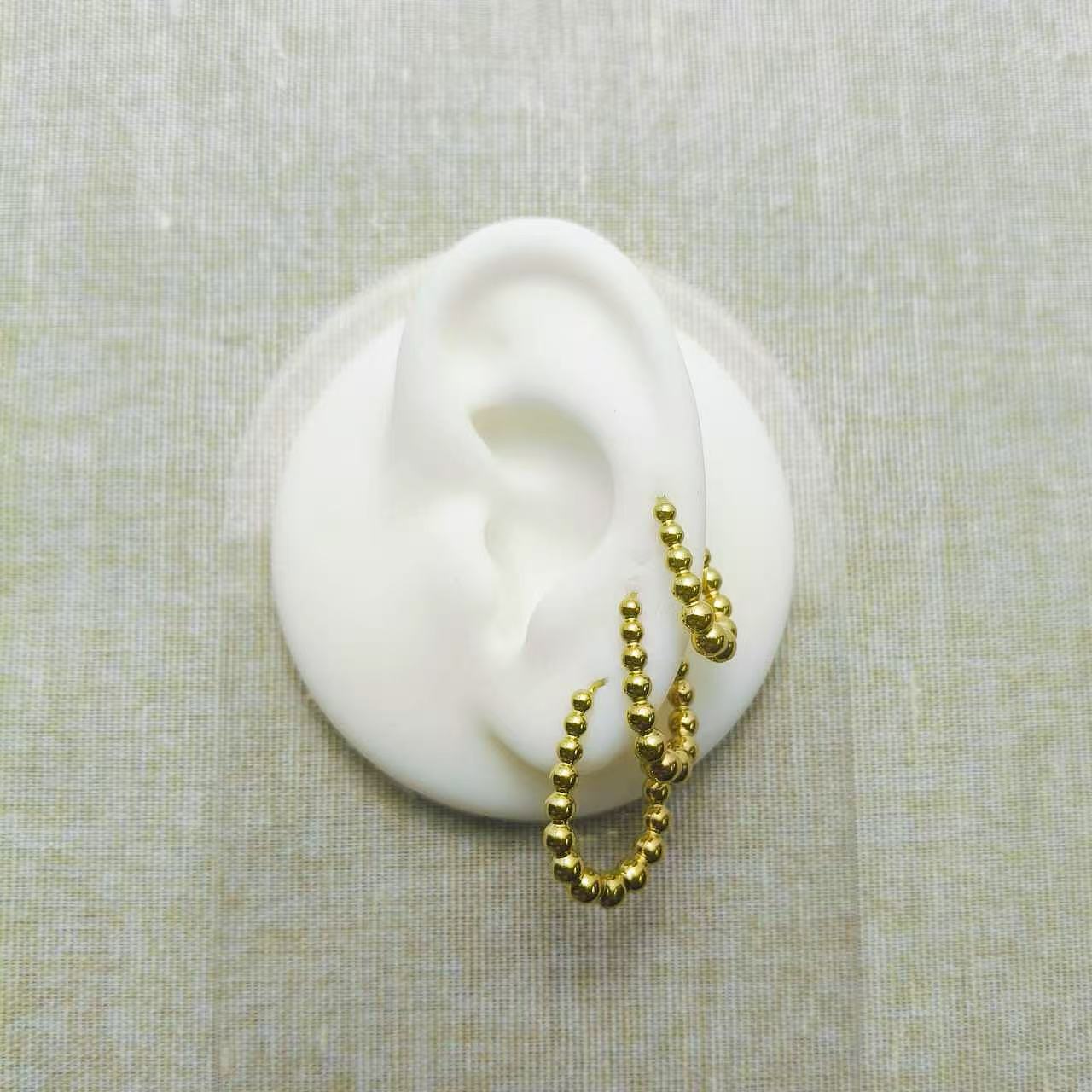 (O186)Set orecchini 3 pezzi