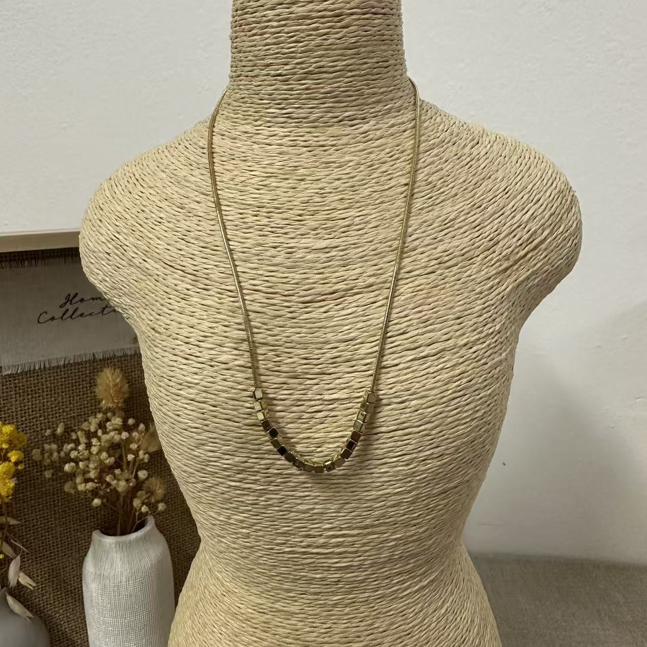 Collana “Cubic Shine”