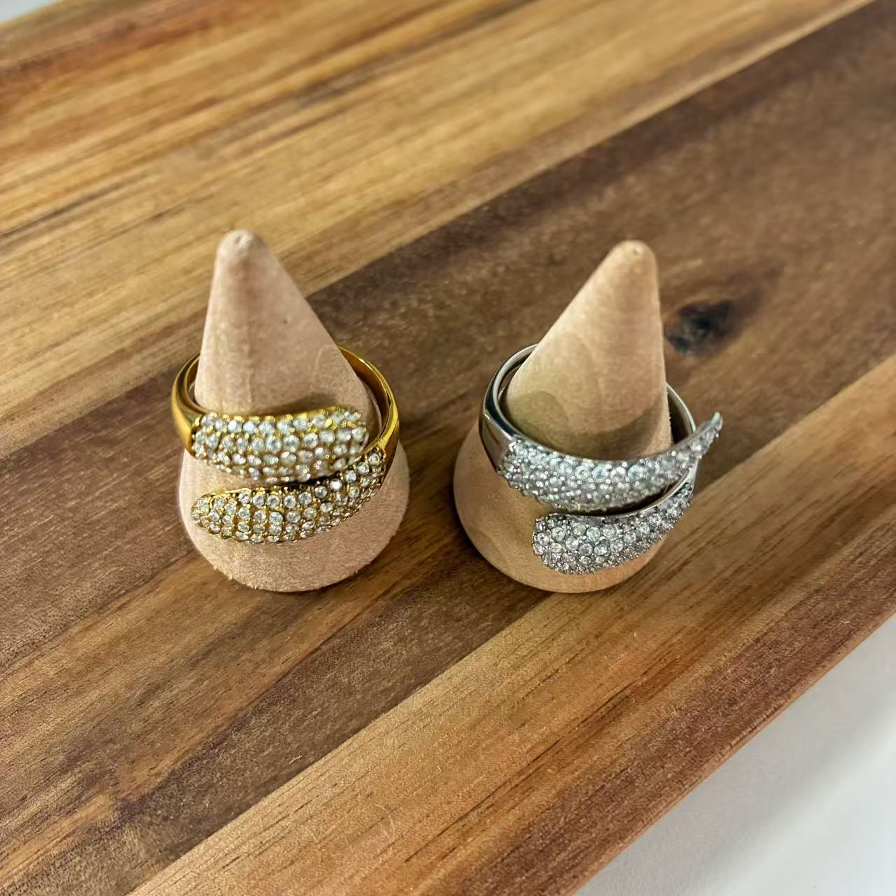 (A088)Anello in acciaio inossidabile regolabile|Stainless steel ring adjustable