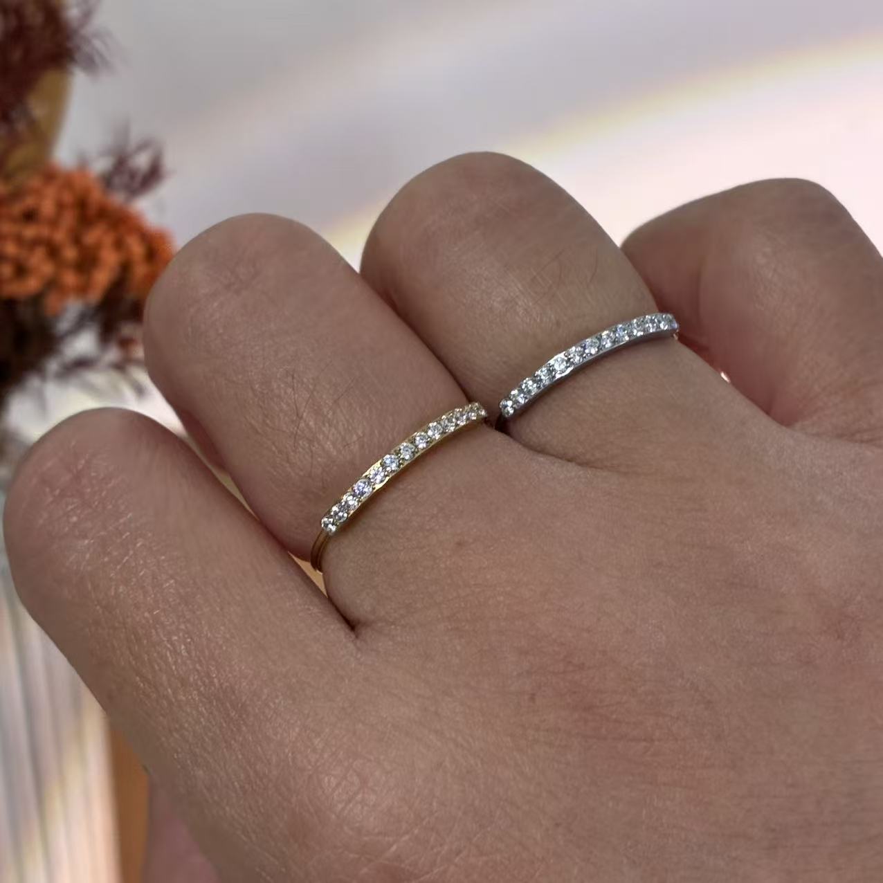 Anello “Linea di Luce”