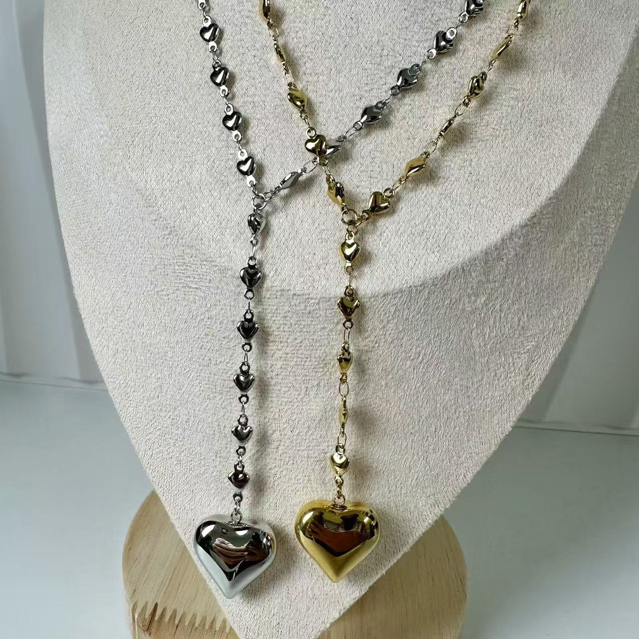 (C101)COLLANA DONNA IN ACCIAIO INOX | WOMEN'S NECKLACE IN STAINLESS STEEL