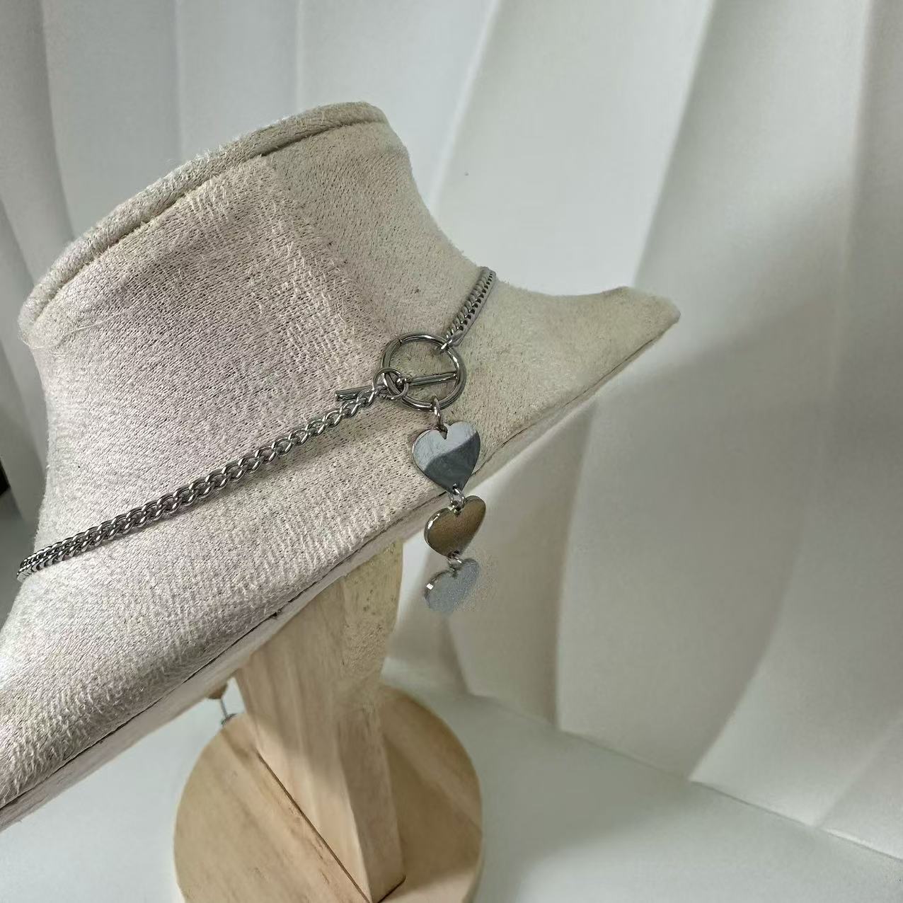 (C106)COLLANA DONNA IN ACCIAIO INOX | WOMEN'S NECKLACE IN STAINLESS STEEL