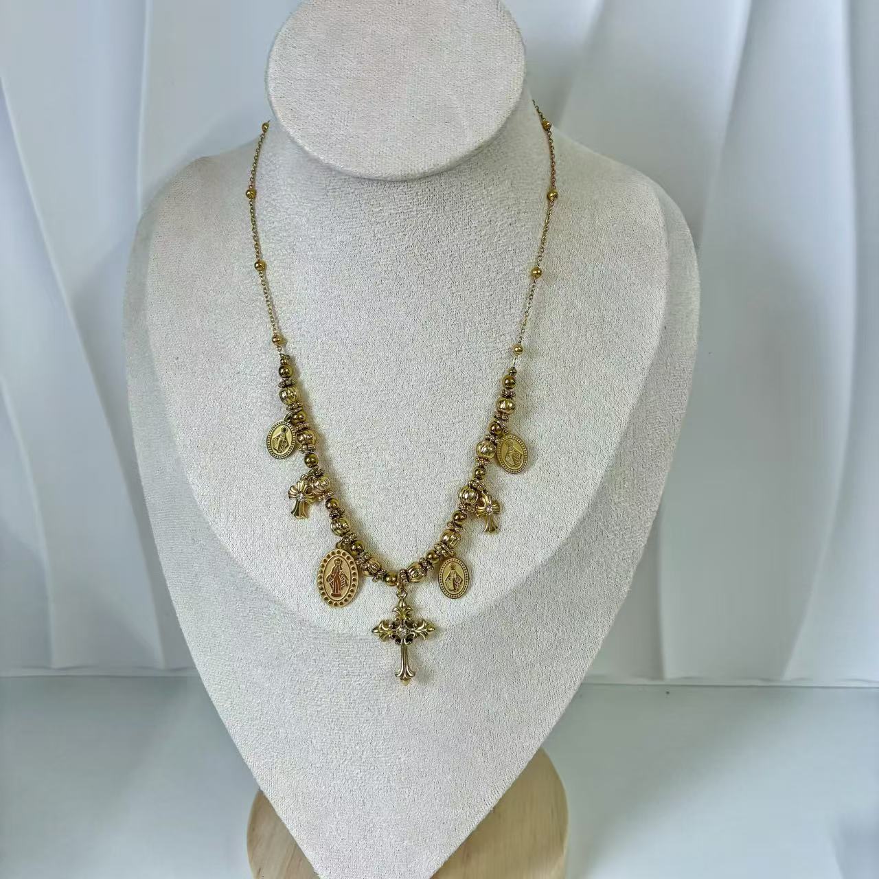 (C110)COLLANA DONNA IN ACCIAIO INOX | WOMEN'S NECKLACE IN STAINLESS STEEL