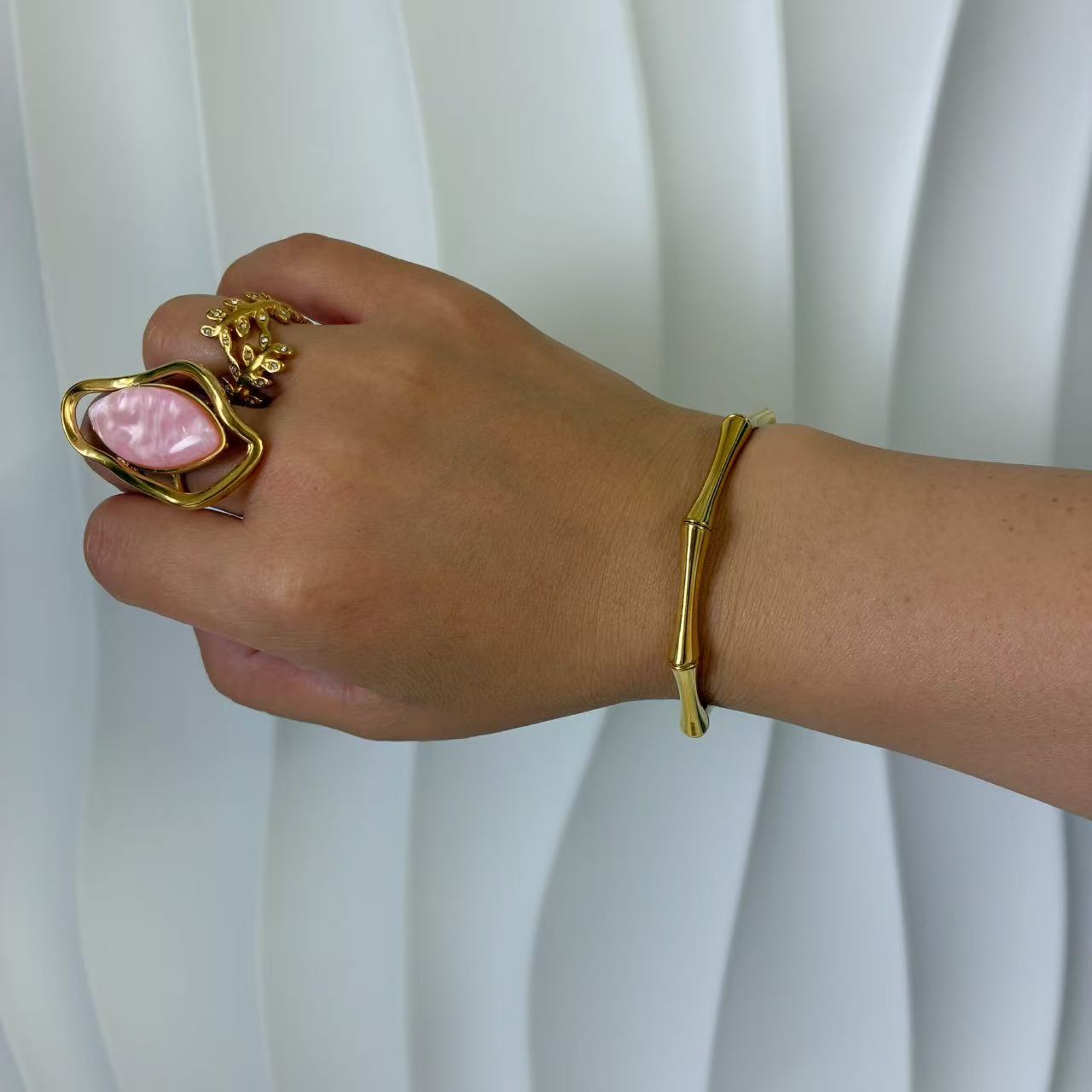 (B119)Bracciale elastico in acciaio inossidabile | Stainless steel bracelet