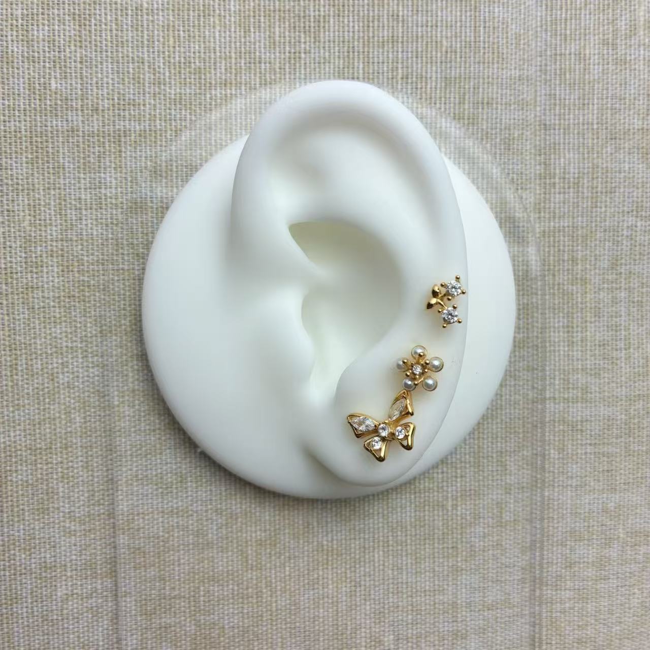 (O170)Orecchino donna in acciaio inox