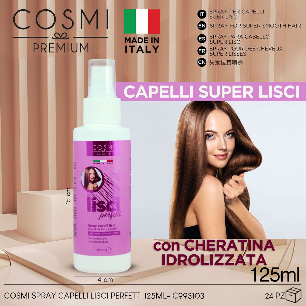 COSMI SPRAY CAPELLI LISCI PERFETTI 125ML