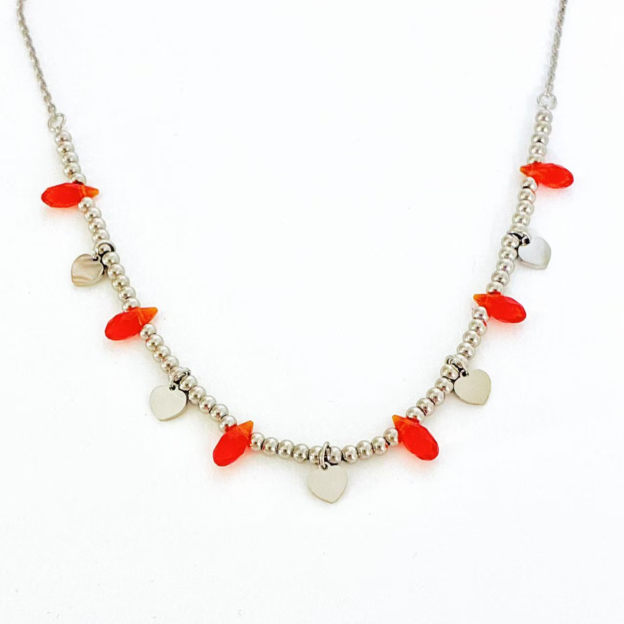 Collana “Cuori e Gocce”