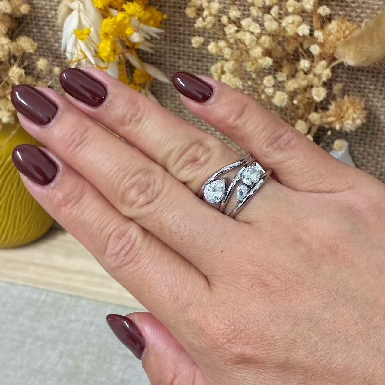 Anello Abbraccio di Stelle