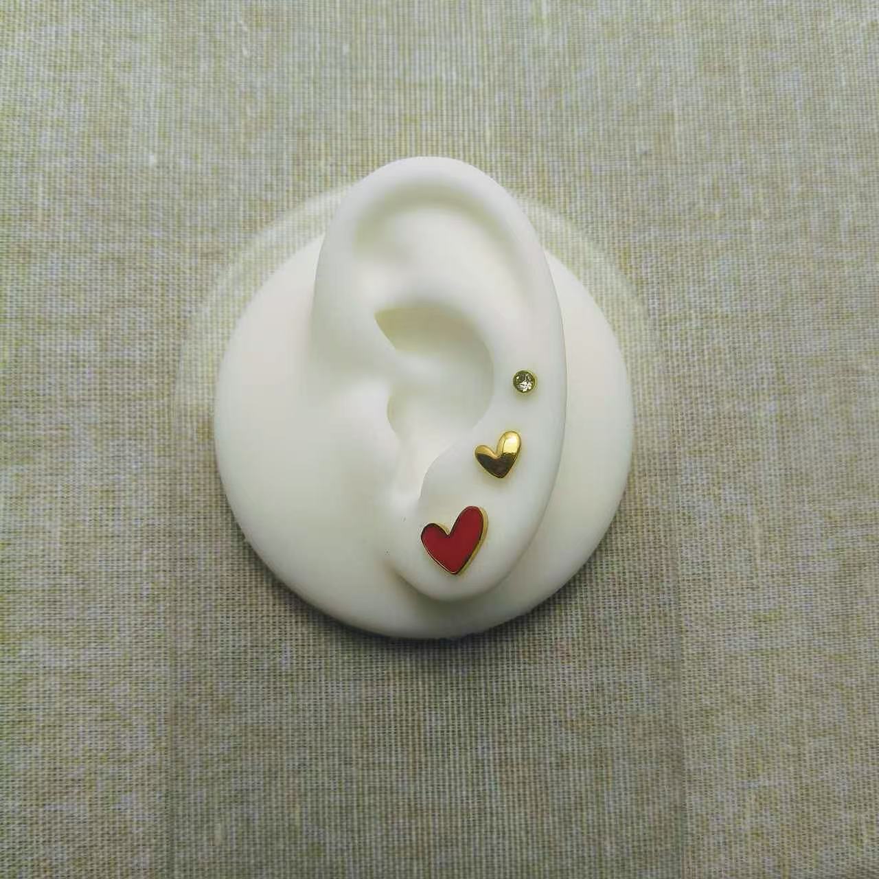 (O183)Set orecchini 3 pezzi