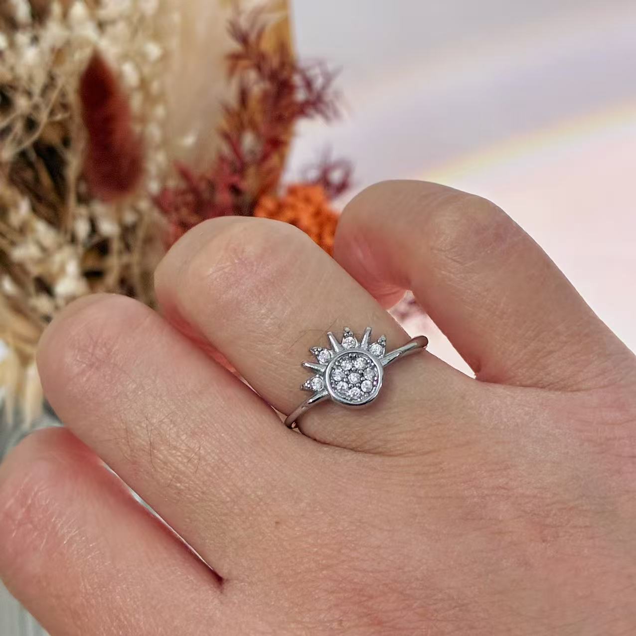 Anello Sole Brillante