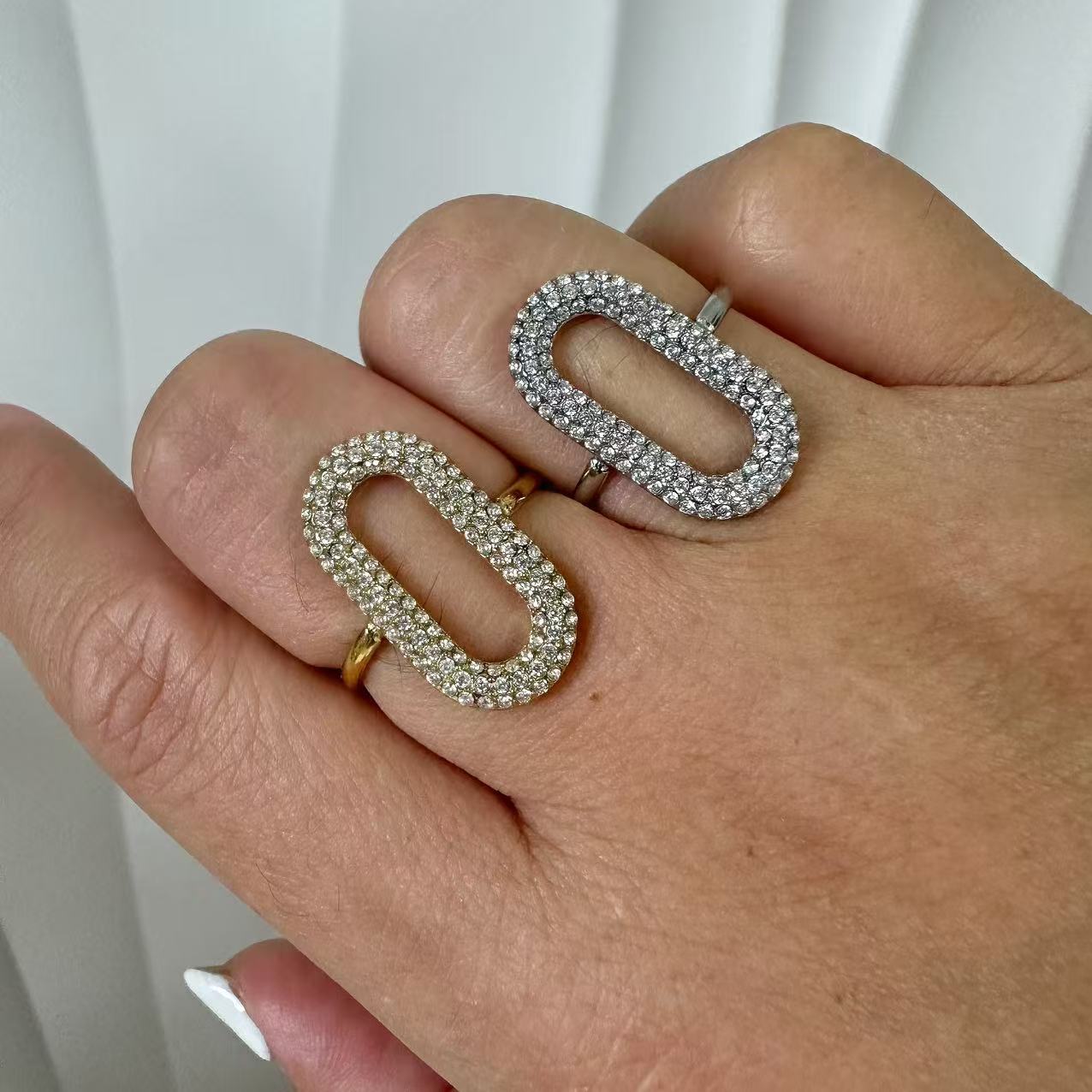 (A067)Anello in acciaio inossidabile regolabile|Stainless steel ring adjustable