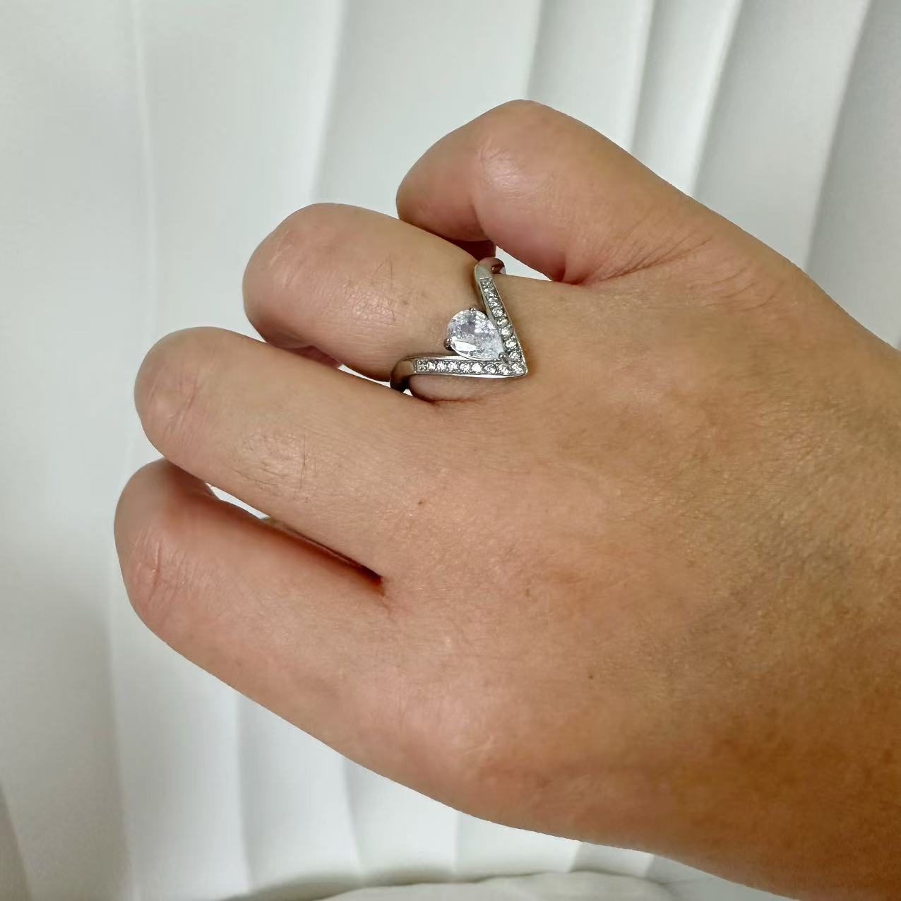 (A069)Anello in acciaio inossidabile regolabile|Stainless steel ring adjustable