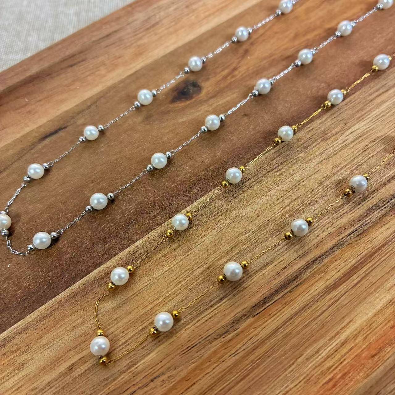 Collana “Perla Luminosa” – Semplicità che incanta