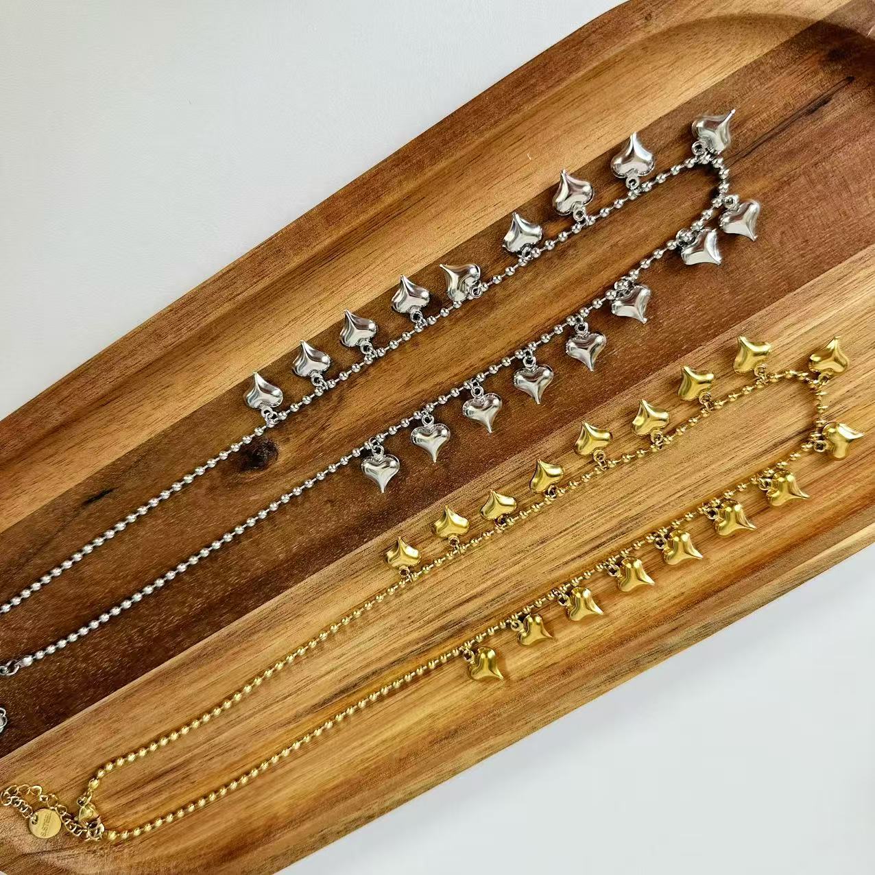 (C085) COLLANA CATENA IN ACCIAIO INOX | Chain necklace in stainless steel