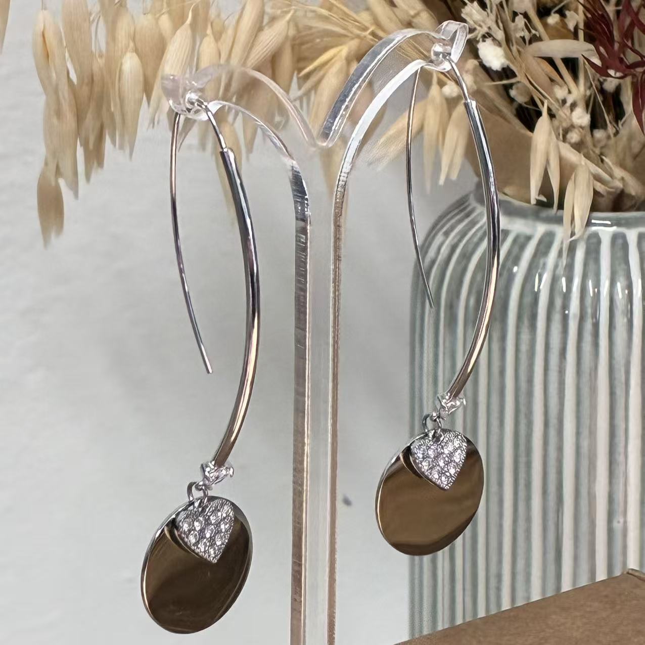 Orecchini Cuore & Cerchio