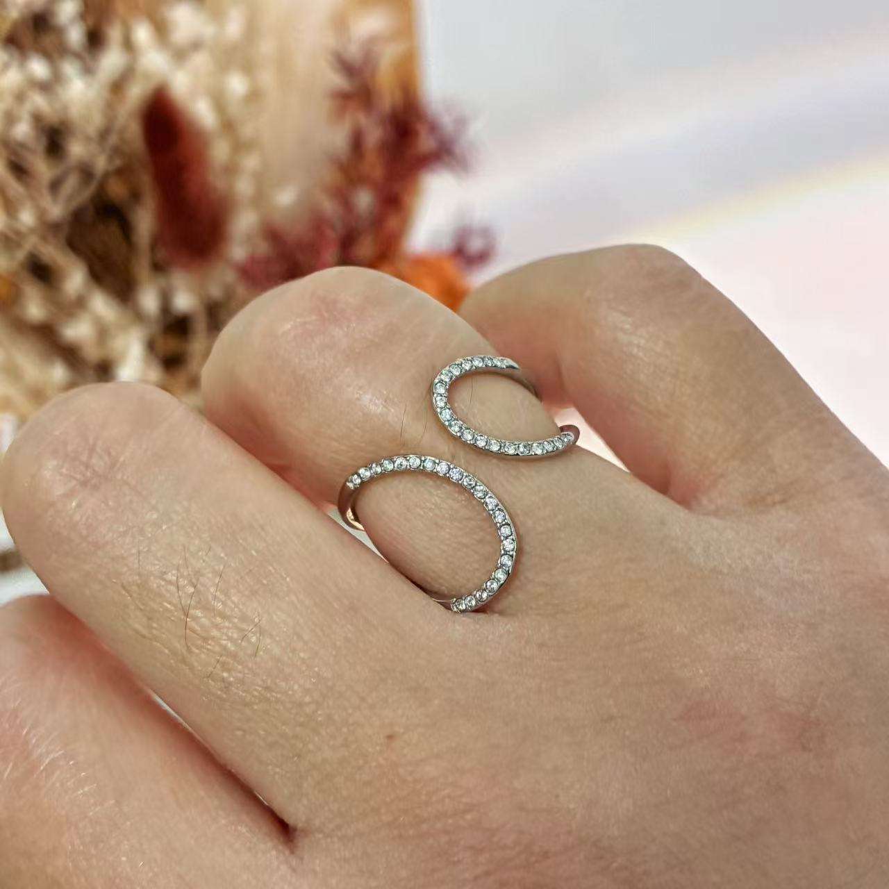 Anello Cerchi Brillanti