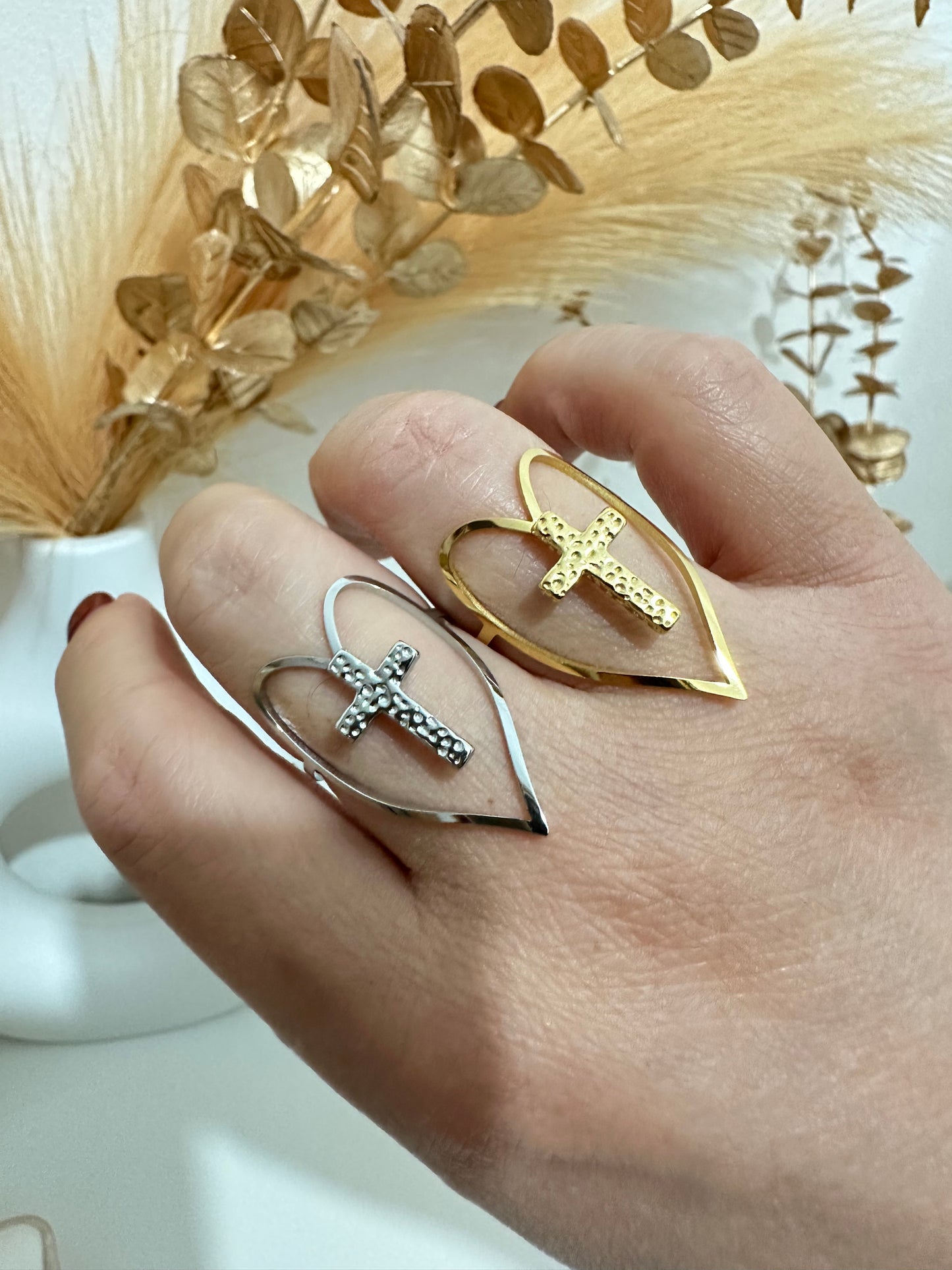 Anello regolabile in acciaio inox (A76)