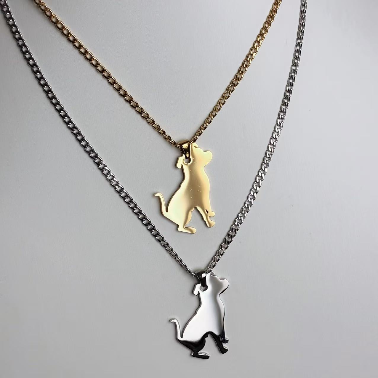 Collana con Ciondolo Cane