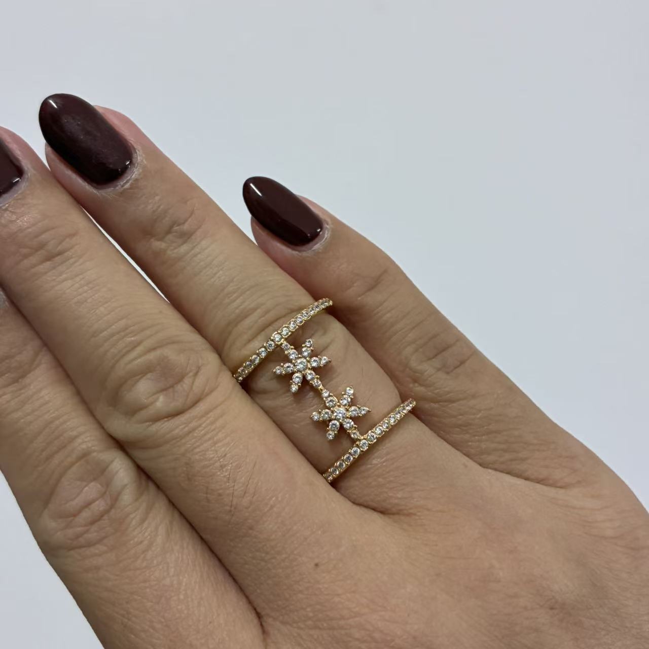 Anello Stella di Cristallo