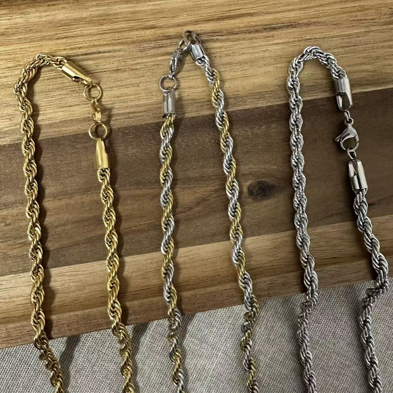 Collana Torcion “Rope Luxe” (55CM)