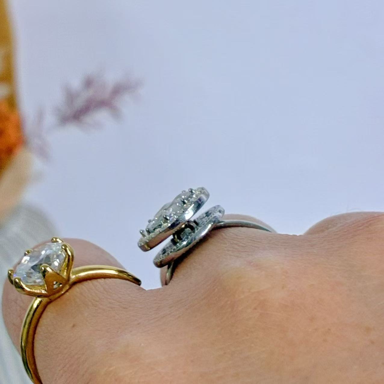 Anello “Fiore Incantato” – Luminosità e Armonia Perfetta