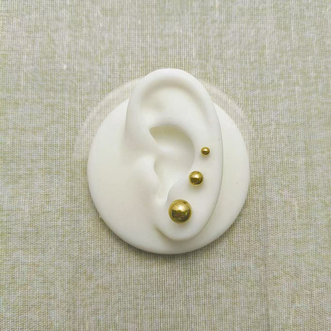 (O173)Set orecchini 3 pezzi