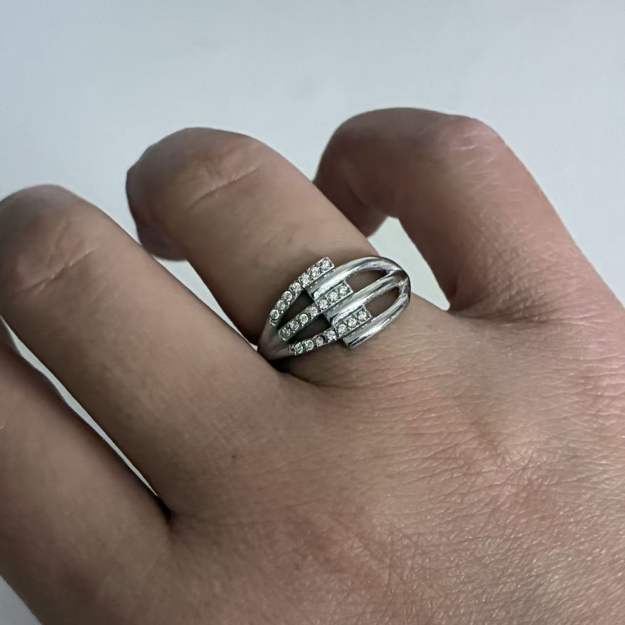 Anello “Onde di Brillanti”