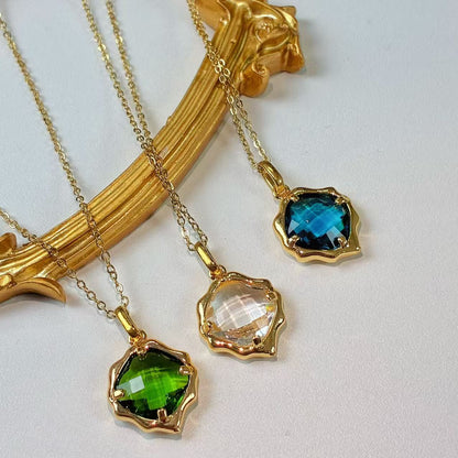 Collana Cristallo Sfaccettato