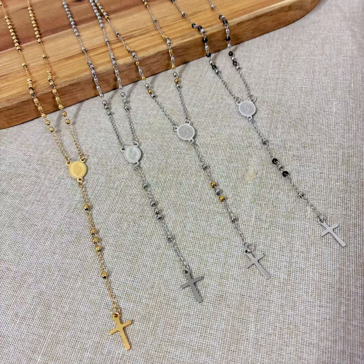 Collana Rosario con Perline