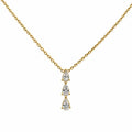 Collana Cascata di Stelle | 45cm | in acciaio inox