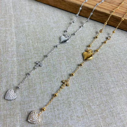 Collana “Cuore Sacro” – Simbolo di devozione e luce interiore