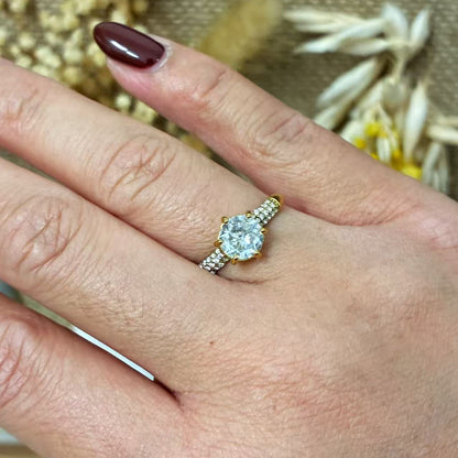 (A145)Anello punto luce chevalier regolabile