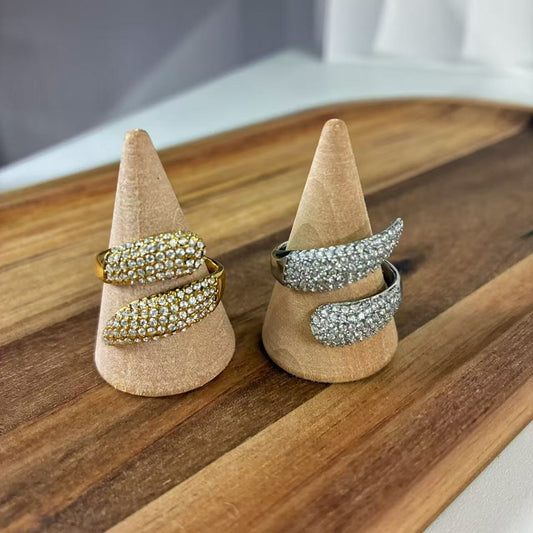 (A088)Anello in acciaio inossidabile regolabile|Stainless steel ring adjustable