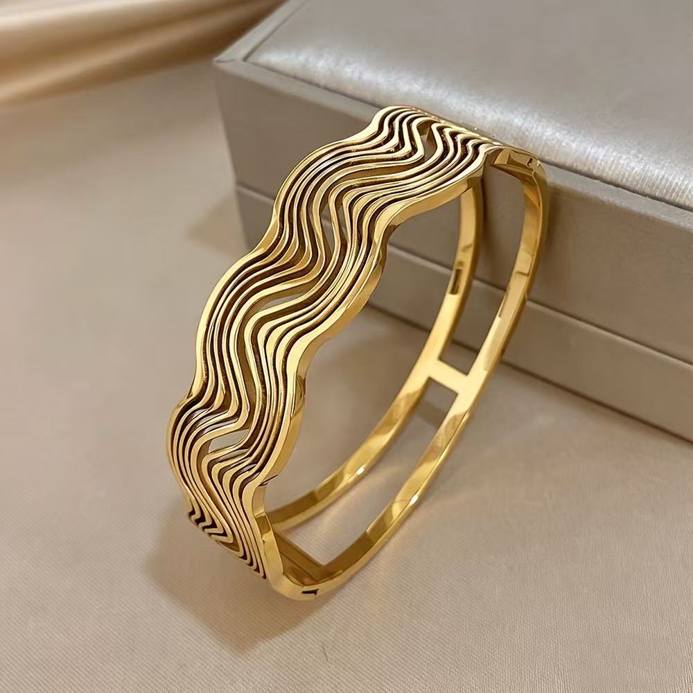 Bracciale “Ripple” | in acciaio inox