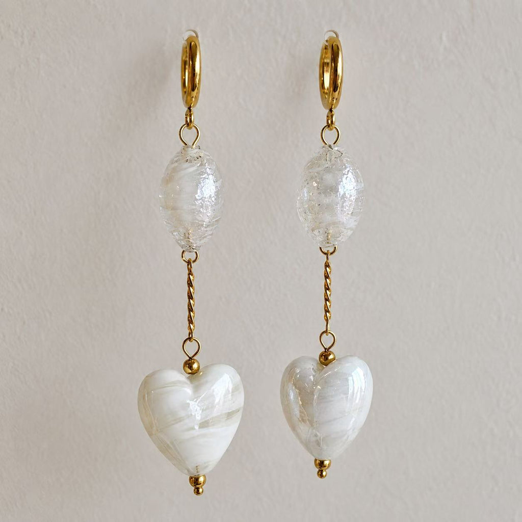 Orecchini Cristal Heart