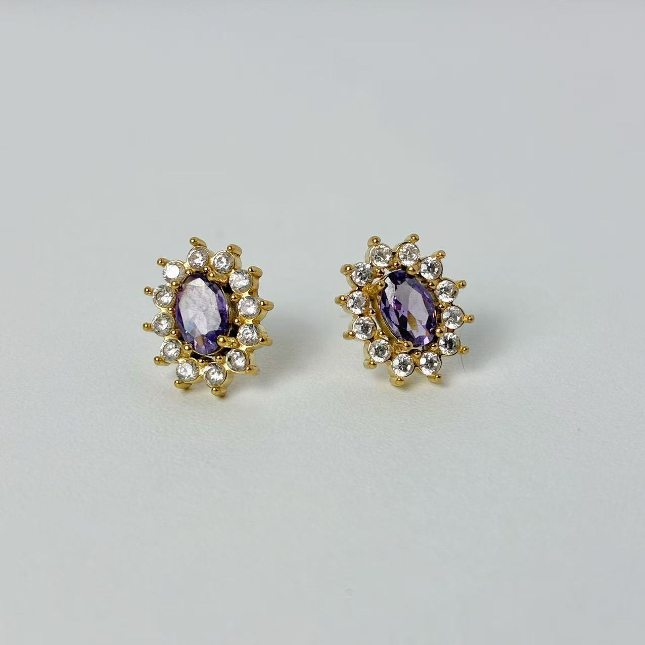 Orecchini a Stella Ardente