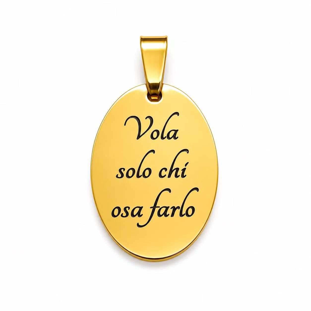 Ciondoli | Personalizzabili con incisione | in acciaio inox
