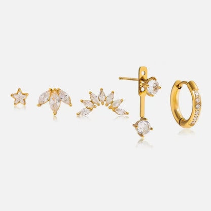 Set 6 orecchini mix — Luminosità Delicata e Stile Personalizzabile