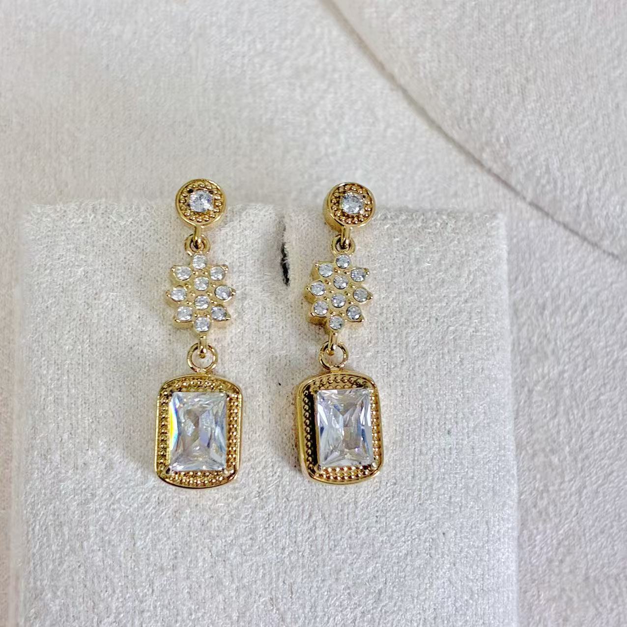 Orecchini Crystal Bloom