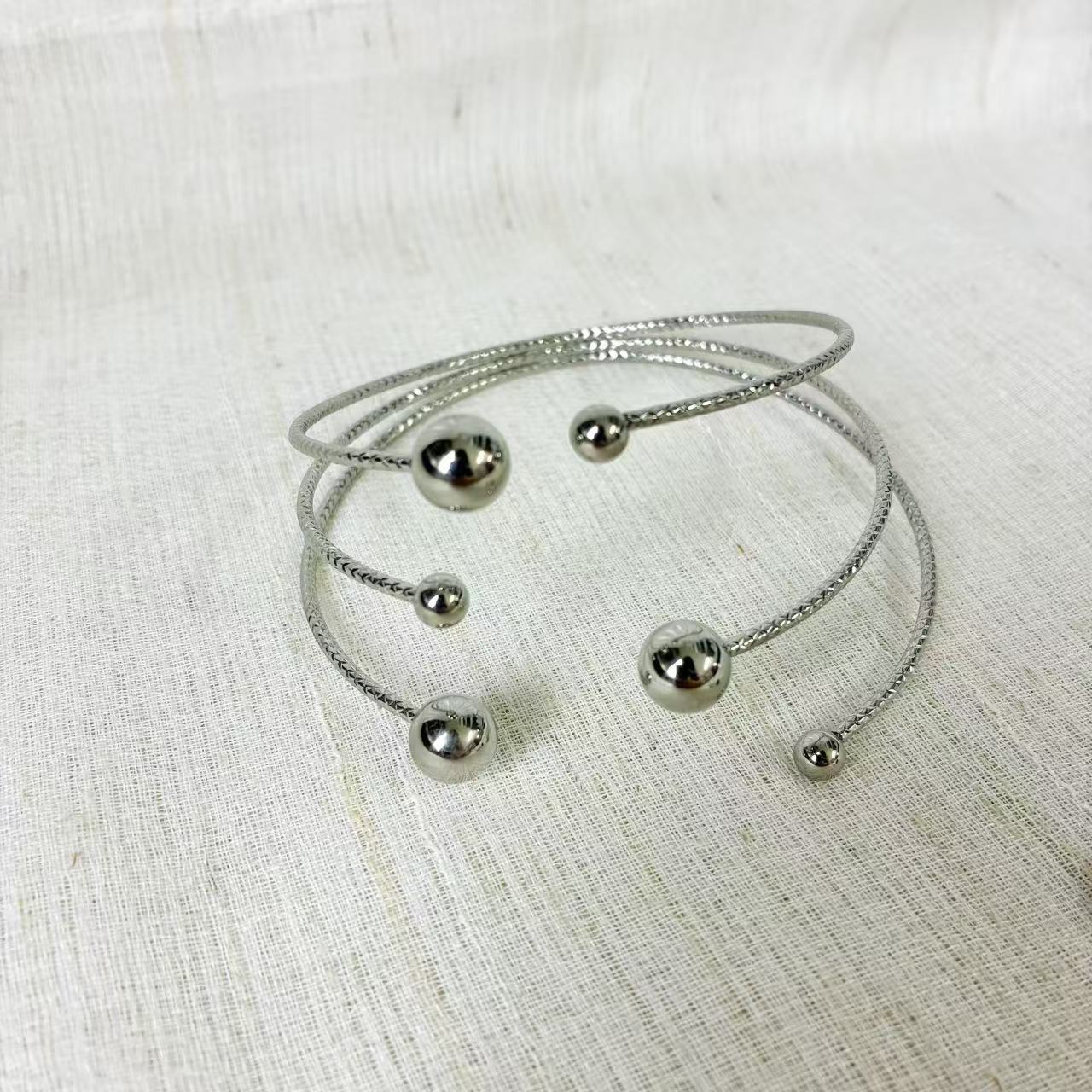 (AVB001) AVANBRACCIO DONNA REGOLABILE IN ACCIAIO INOX