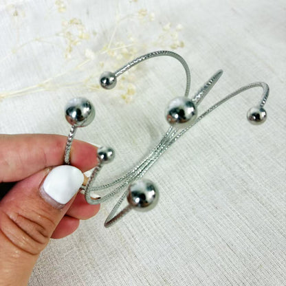 (AVB001) AVANBRACCIO DONNA REGOLABILE IN ACCIAIO INOX