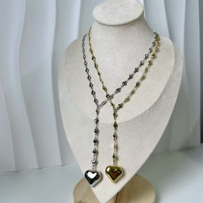 (C101)COLLANA DONNA IN ACCIAIO INOX | WOMEN'S NECKLACE IN STAINLESS STEEL