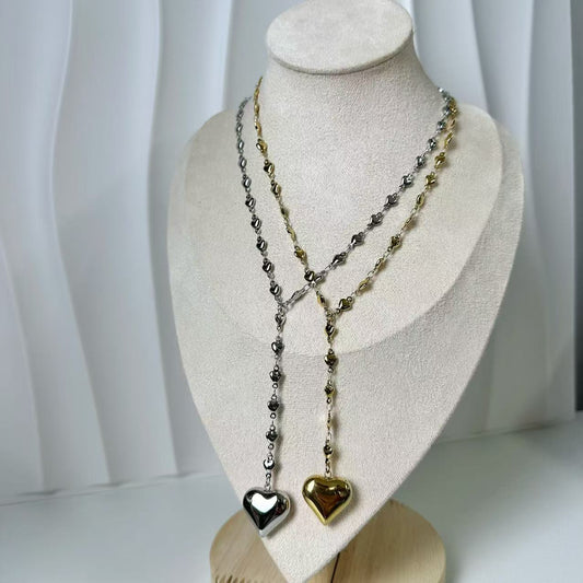 (C101)COLLANA DONNA IN ACCIAIO INOX | WOMEN'S NECKLACE IN STAINLESS STEEL