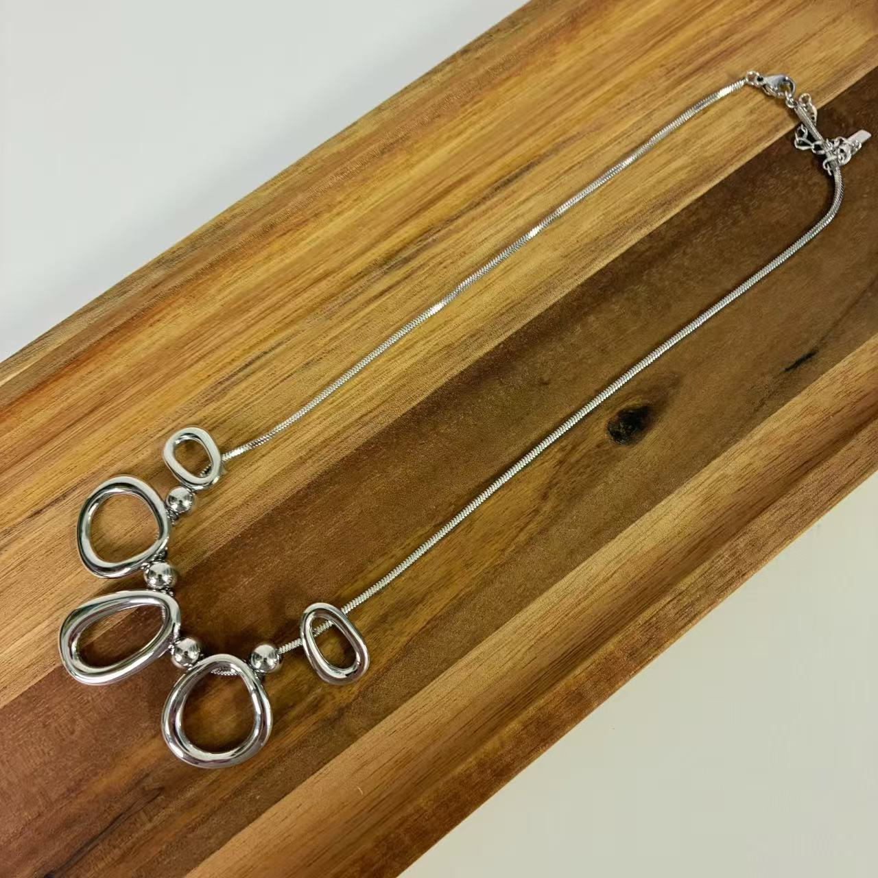 (C107)COLLANA DONNA IN ACCIAIO INOX | WOMEN'S NECKLACE IN STAINLESS STEEL