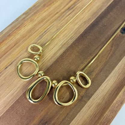 (C107)COLLANA DONNA IN ACCIAIO INOX | WOMEN'S NECKLACE IN STAINLESS STEEL