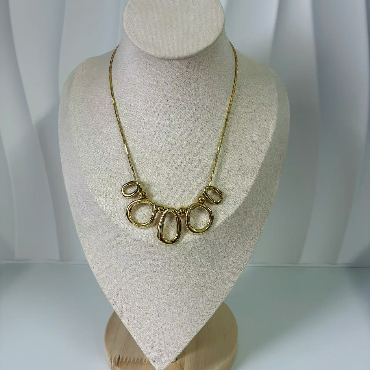 (C107)COLLANA DONNA IN ACCIAIO INOX | WOMEN'S NECKLACE IN STAINLESS STEEL