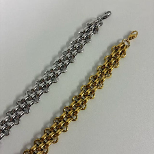 (B108)Bracciale in acciaio inossidabile | Stainless steel bracelet