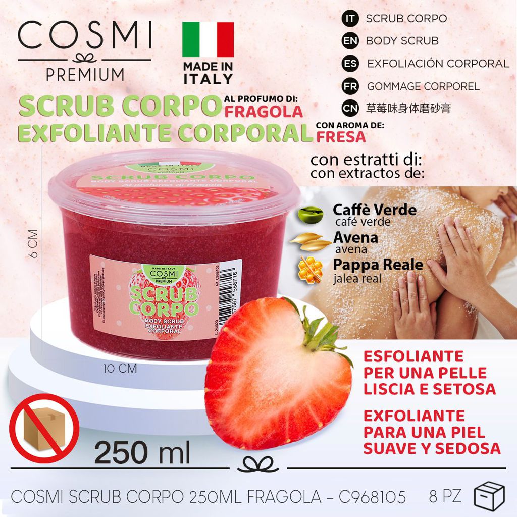 Scrub Corpo alla Fragola