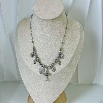 (C110)COLLANA DONNA IN ACCIAIO INOX | WOMEN'S NECKLACE IN STAINLESS STEEL